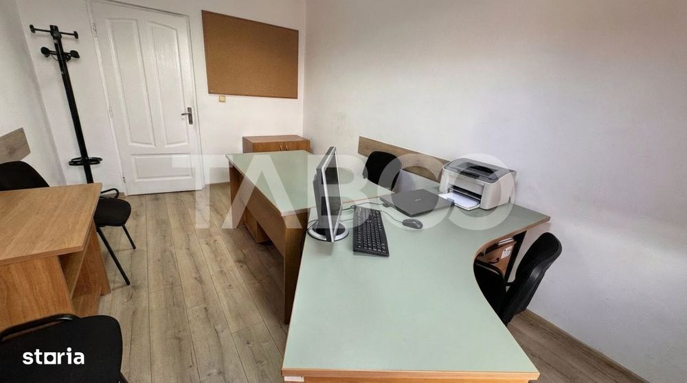 Spatiu birou de inchiriat pretabil firma de consultanta 14 mpu Sibiu