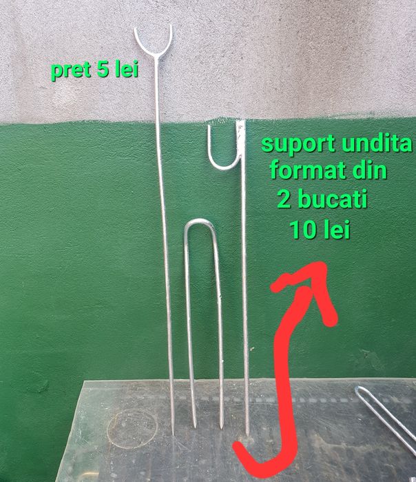 Suporturi metalice undite