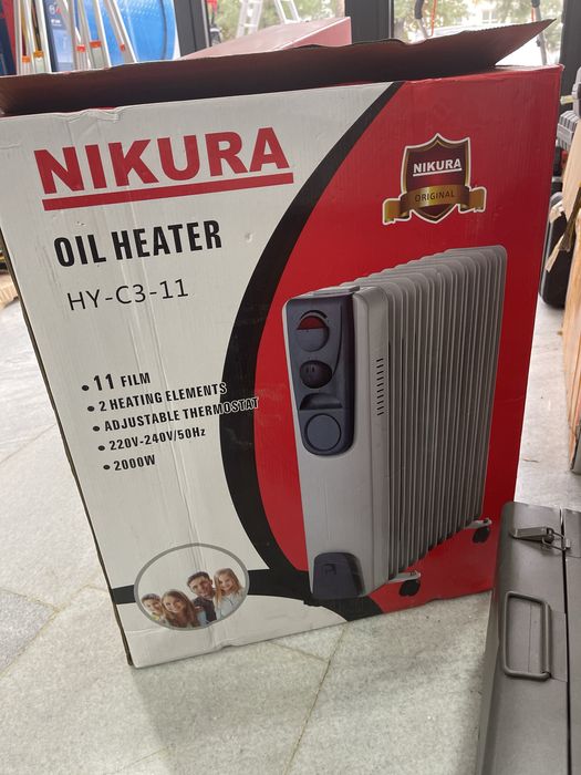 Обогреватель масляный пушка печка батарея маслынин
