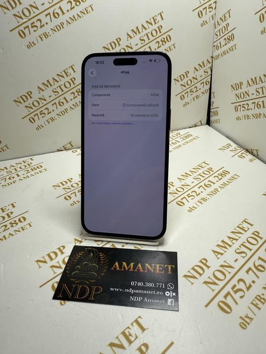 NDP Amanet Braila Iphone 14 Pro Max (52225)