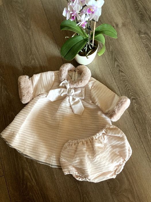 Рокля с гащички на LA STUPENDETIA Italy  р-р12 месеца