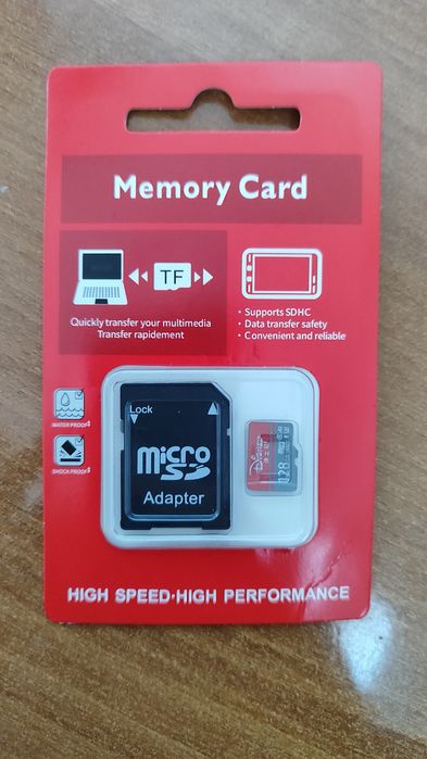 Карта памяти micro sd 128 gb