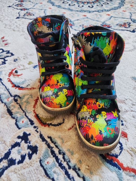 Осенний ботинка для девочек