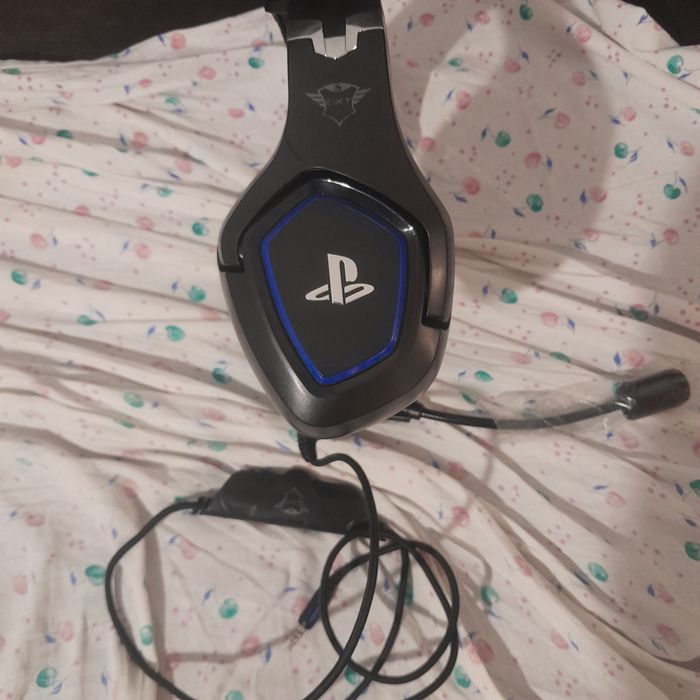 Casti gaming ps cu volum și  microfon