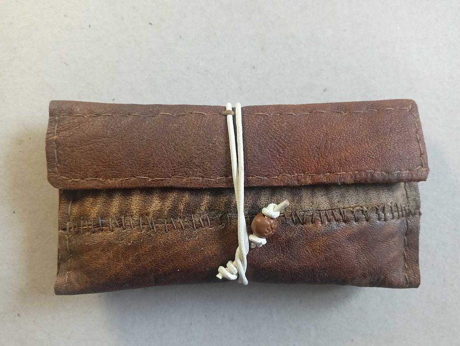 Pouch tutun –Piele Naturală – Lucrat Manual