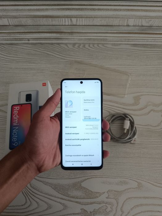 Redmi note 9 pro (128 gb)