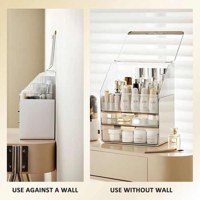 Органайзер для косметики с крышкой