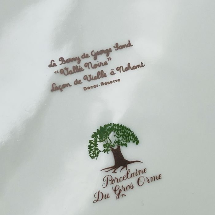 Френски фин порцелан сет от 18 части