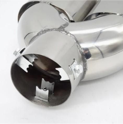 Накрайник №3898-7 Двоен Y за ауспух Ø 63мм