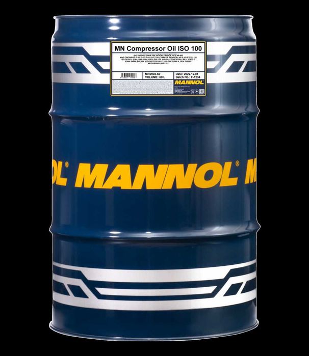Компрессорное масло MANNOL Compressor Oil ISO 100