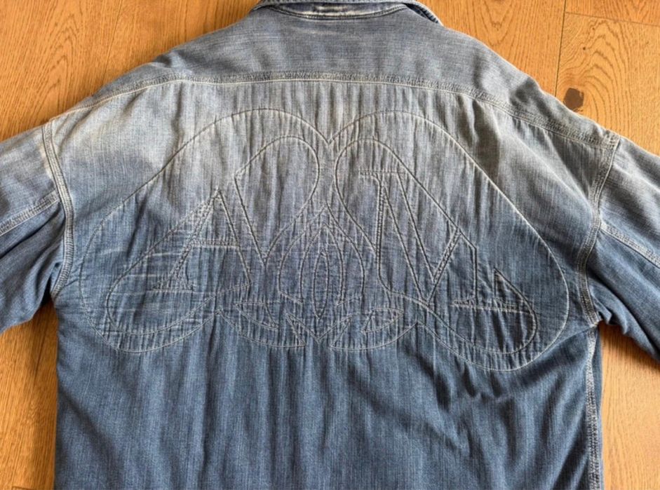 Geaca denim groasa Alexander McQueen