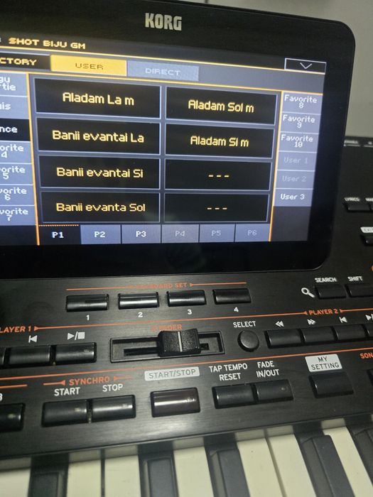 Set korg pa4x pa3x 2025 Automat introduceri noi Returnele vocii !