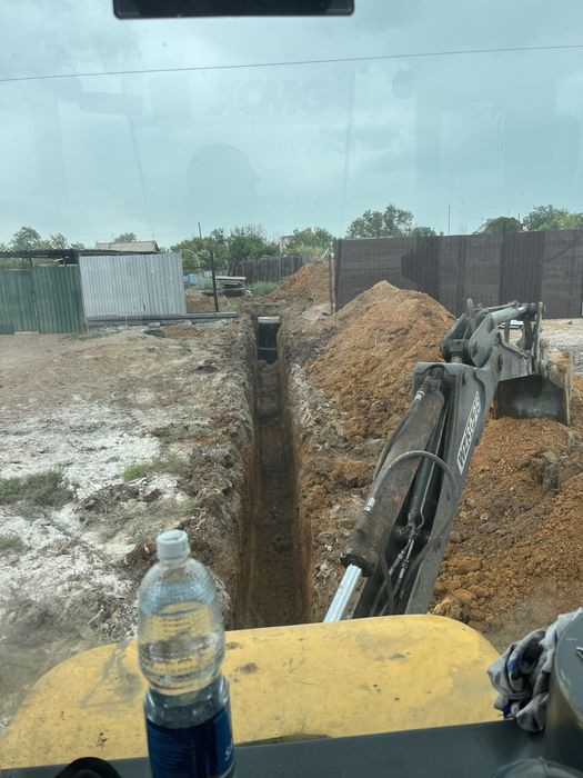 Услуга эксковатора - погрузчик 3в1 , петушок трактор