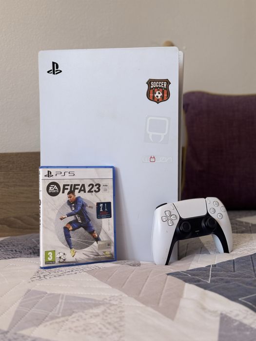 Ps5 със един контролер + подарък една игра