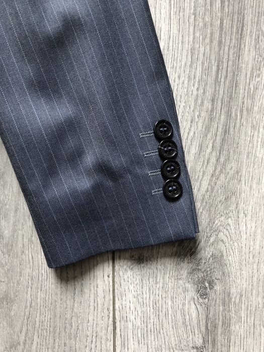 Sacou Barbati cu Dungi Elegant Casual Nunta Botez | Marimea M (40/50)