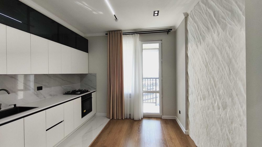 Yu  2х комнатная 63,6м2 квартира с готовым ремонтом ЖК NRG Zamon