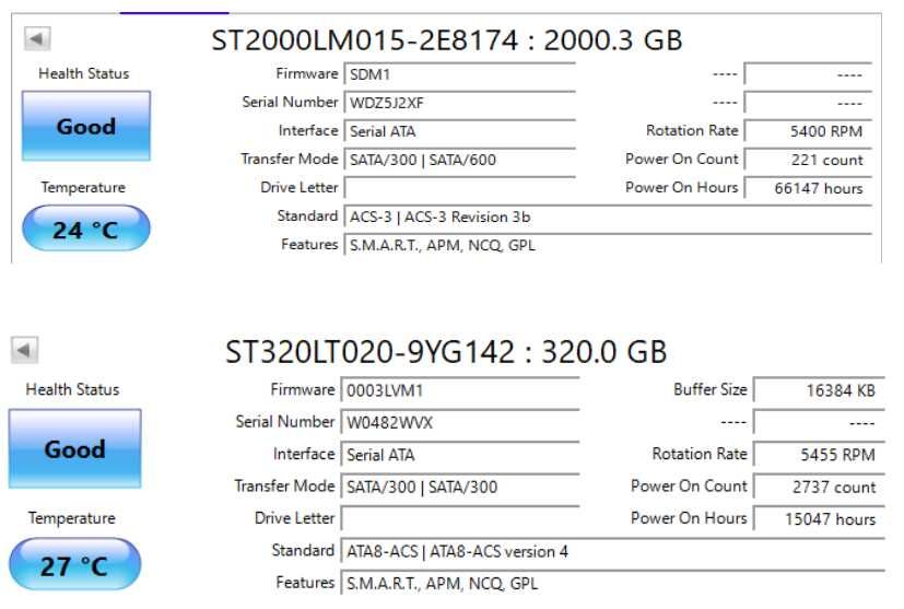 HDD laptop 320GB Seagate