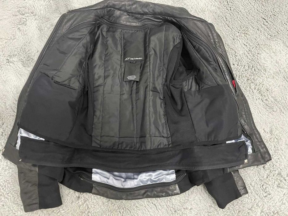 Geaca moto de piele dama ALPINESTARS