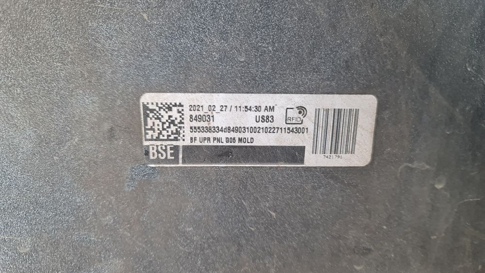 Spoiler bara fata grila activa armatura completa BMW X5 G05 X line