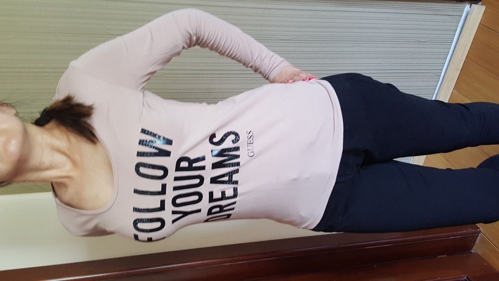 Tricouri originale Guess, noi, mar. S,