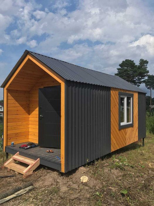 Каркасные и модульные дачные домики