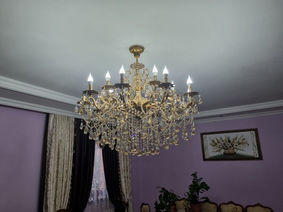 Люстра 10 рожковая