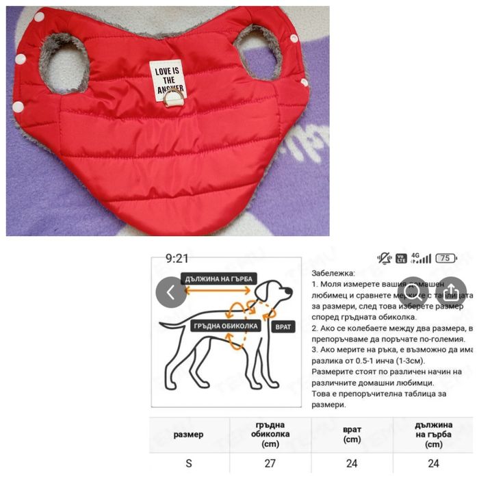 Чисто нова чанта и нови дрехи за малко кученце