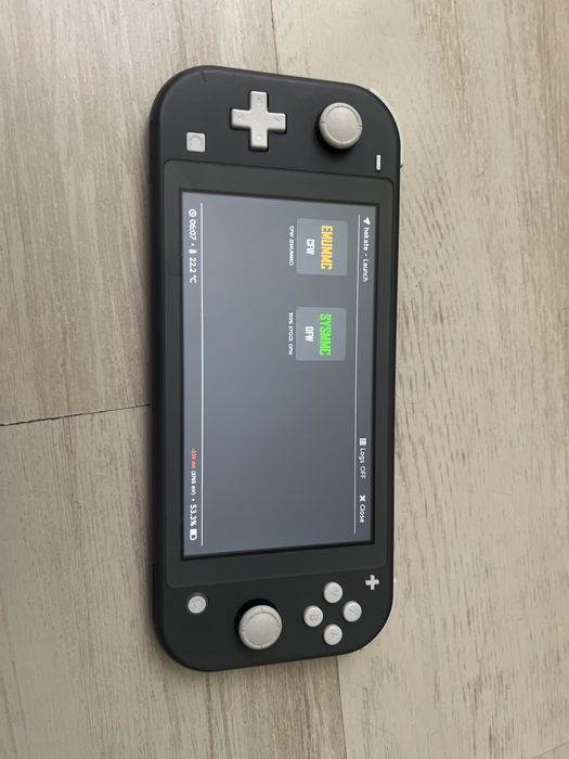 Nintendo Switch Lite с чип и 258gb sd
