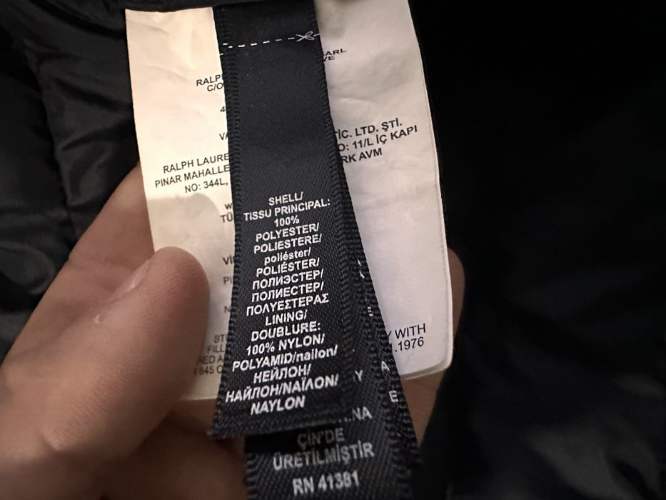 RLX Ralph Lauren Men's  Grey Padded Gilet