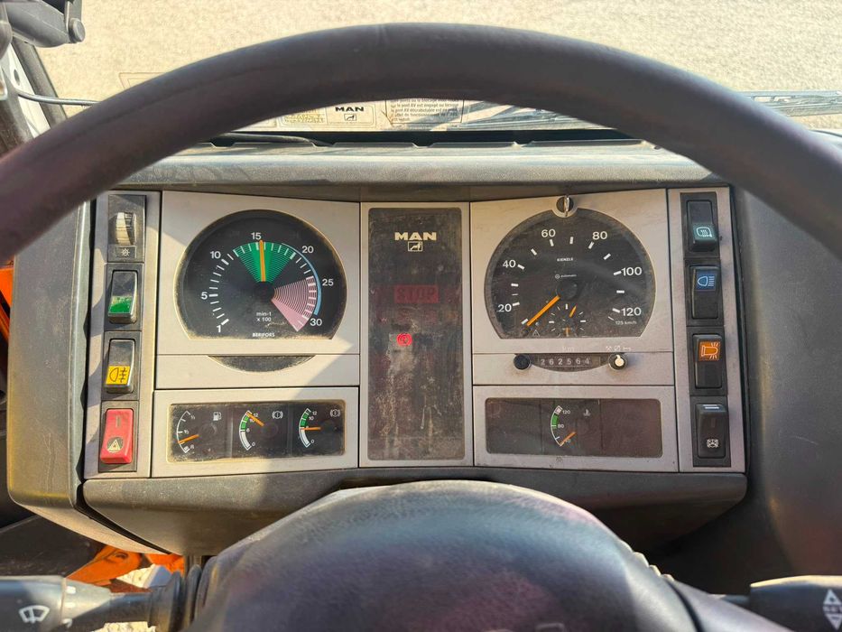 MAN LE 18.280 4x4 Basculanta 2004 – 262.500 KM Certificati – Lama Sararita