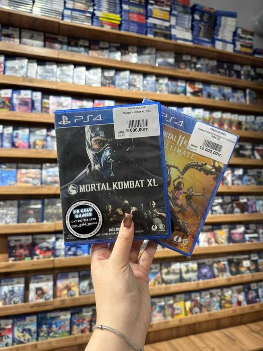 Диски PS4 / PS5, UFC 5, UFC 4, UFC 3, Mortal Kombat