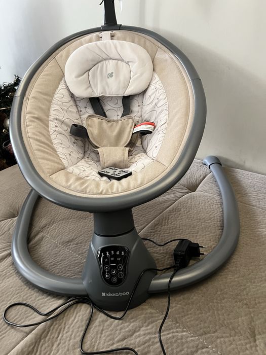Бебешка електрическа люлка KIKKA BOO