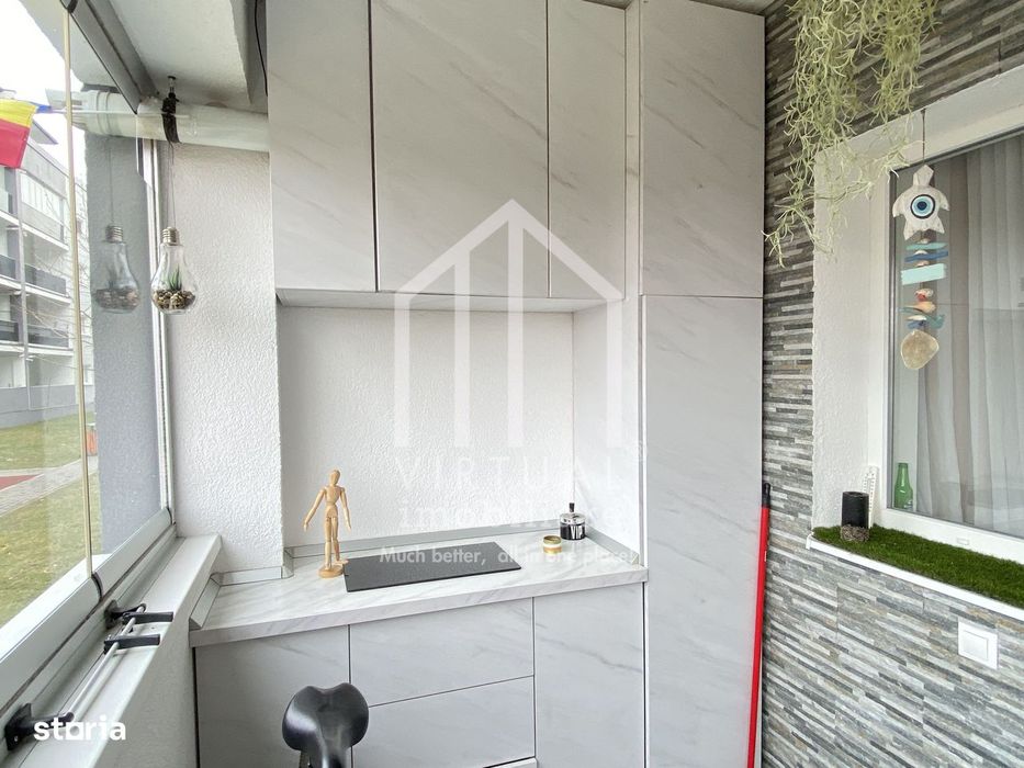 Apartament cu 3 camere, 71mp utili+balcon 12mp, loc de parcare