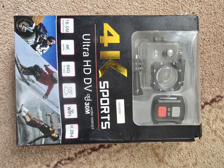 Екшън камера със wi fi ,action camera