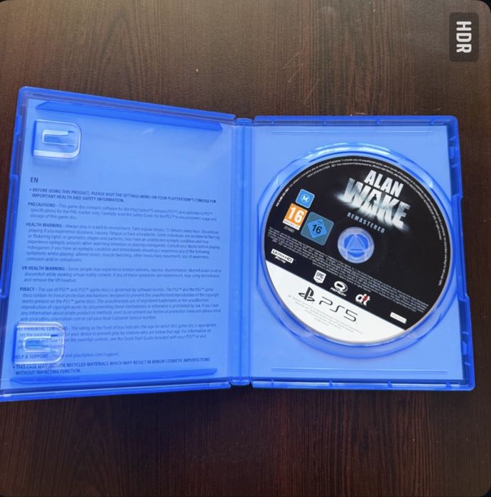 Alan Wake Remastered ps5