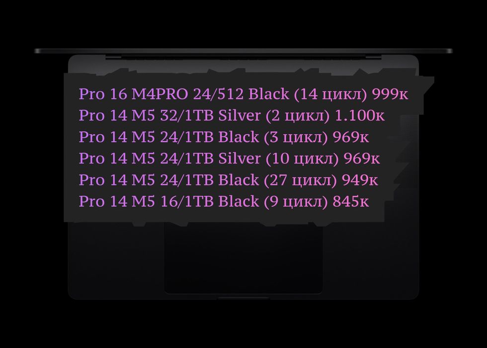 MacBook Pro 14/16 M3PRO/M4PRO M5