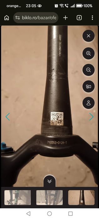 Furca+shock Fox 34 Float SC Performance 120 Grip Remote Push-Unlock QR15x110
