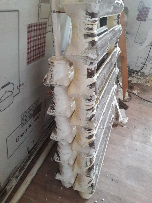 батарея чугунная, советская.