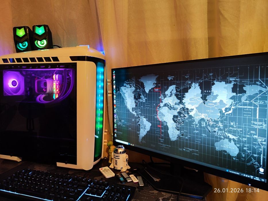 Геймърски Ryzen 5 5600X, RTX 2060 Super 8GB, RAM 16GB DDR4 3200