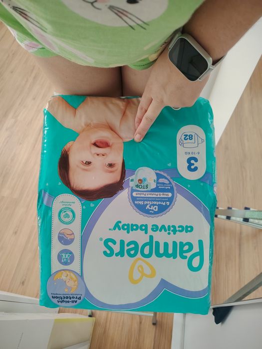 Pampers nr 3 active baby