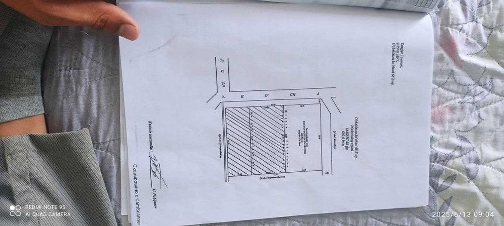Yangiyo'l tumani Isloxot mahalasida Yer uchaskasi sotiladi