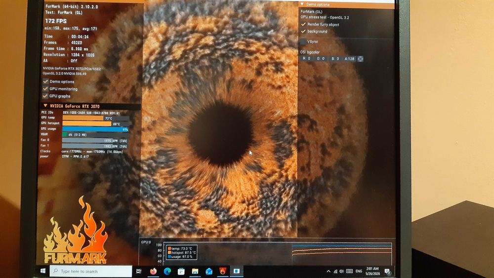 ASUS Rog Strix RTX 3070 8GB GDDR6 Gaming OC GPU