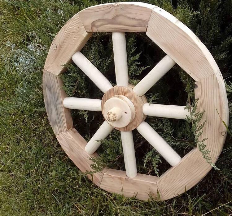 Деревянное колесо
