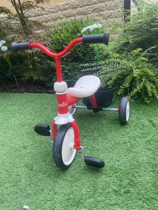 Tricicletă și babytaxiu Retro Rookie Trike Smoby
