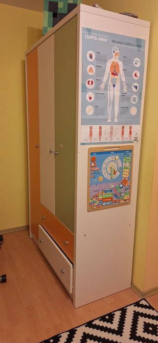 Dormitor  pentru copii cu pat suprapus