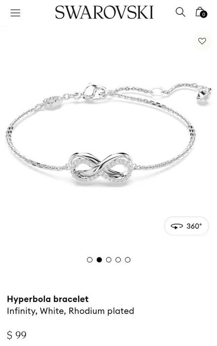 Swarovski браслеты