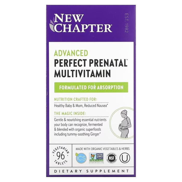 Послеродовой мультивитамин New Chapter, Perfect Postnatal Multivitamin