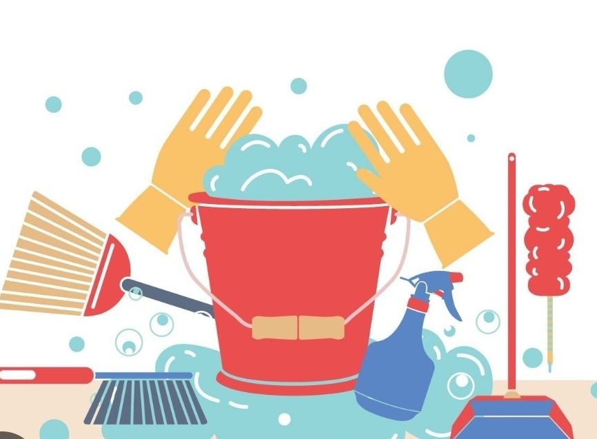 Уборка подъезда.