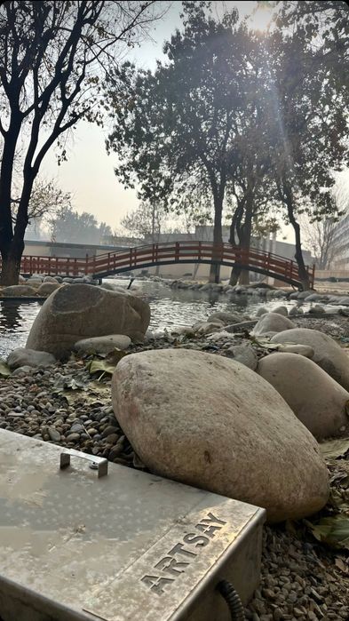 Sharshara fontan водопад пруд