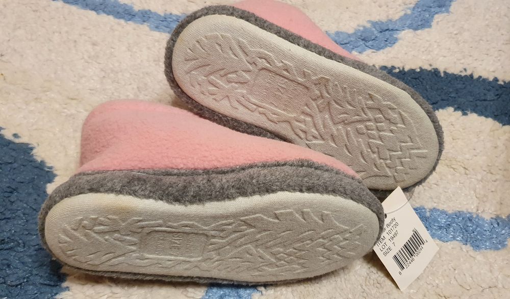 Детски розови пантофи - 23 размер